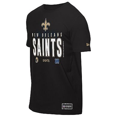 Men's New Era Black New Orleans Saints 2025 NFL Training Camp T-Shirt