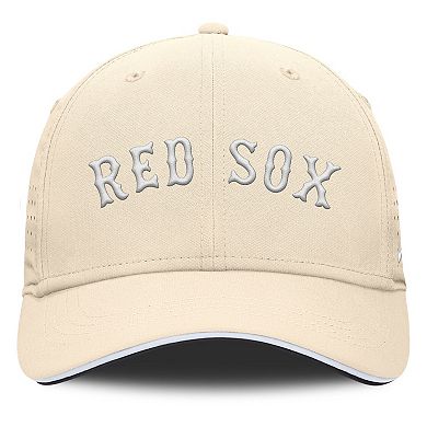 Men's Nike Cream Boston Red Sox Rise Performance Flex Hat