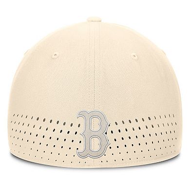 Men's Nike Cream Boston Red Sox Rise Performance Flex Hat