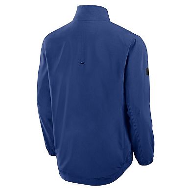 Men's Fanatics Cobalt Toronto Maple Leafs Authentic Pro Rink Coaches Full-Zip Jacket