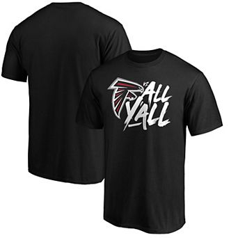 Men's Black Atlanta Falcons Falcons vs. All Y'all T-Shirt