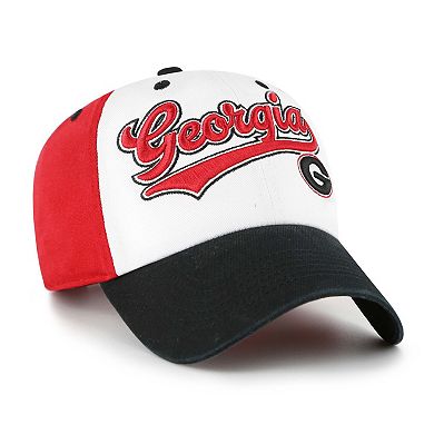 Youth '47 White Georgia Bulldogs Scooter Clean Up Adjustable Hat