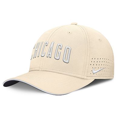 Men's Nike Cream Chicago Cubs Rise Performance Flex Hat