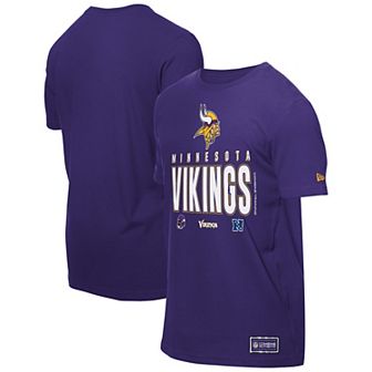 Men's New Era Purple Minnesota Vikings 2025 NFL Training Camp T-Shirt