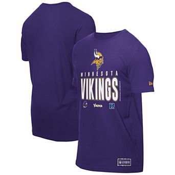 Men's New Era Purple Minnesota Vikings 2025 NFL Training Camp T-Shirt