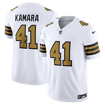 Men's Nike Alvin Kamara White New Orleans Saints Alternate Vapor F.U.S.E. Limited Jersey