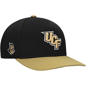 Men's Top of the World Black/Gold UCF Knights Reflex 2-Tone Flex Hat