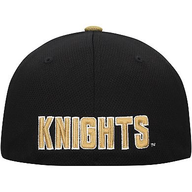 Men's Top of the World Black/Gold UCF Knights Reflex 2-Tone Flex Hat