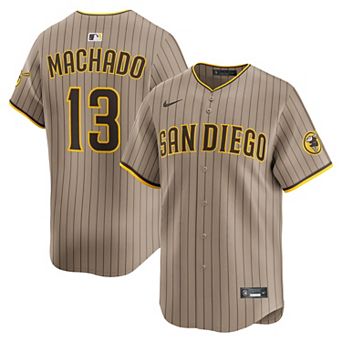 Men's Nike Manny Machado Sand San Diego Padres Alternate Limited Jersey