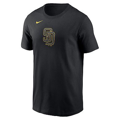 Men's Nike Black San Diego Padres Lights Out Color Pop T-Shirt