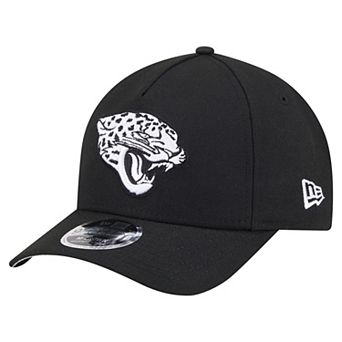 Men's New Era Black Jacksonville Jaguars Team Collection 9FORTY M-Crown A-Frame Adjustable Hat