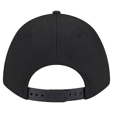 Men's New Era Black Jacksonville Jaguars Team Collection 9FORTY M-Crown A-Frame Adjustable Hat