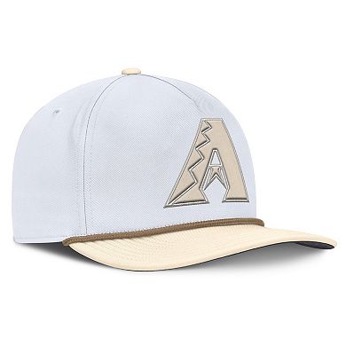 Men's Nike White/Cream Arizona Diamondbacks Pro Performance Snapback Hat