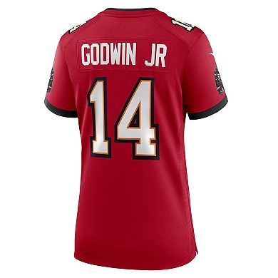 Women's Nike Chris Godwin Jr. Red Tampa Bay Buccaneers Game Player Jersey