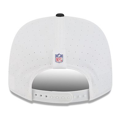 Men's New Era White/Black New Orleans Saints 2025 NFL Training Camp 9SEVENTY Adjustable Hat