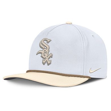 Men's Nike White/Cream Chicago White Sox Pro Performance Snapback Hat