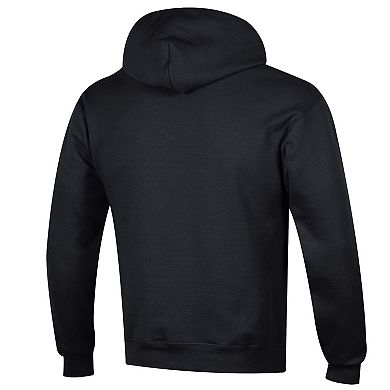 Men's Champion Black Vegas Golden Knights Primary Logo 1-Hit Pullover Hoodie
