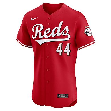 Men's Nike Elly De La Cruz Red Cincinnati Reds Alternate Elite Jersey