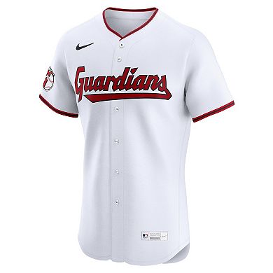 Men's Nike Jos̩ Ram�_rez White Cleveland Guardians Home Elite Jersey