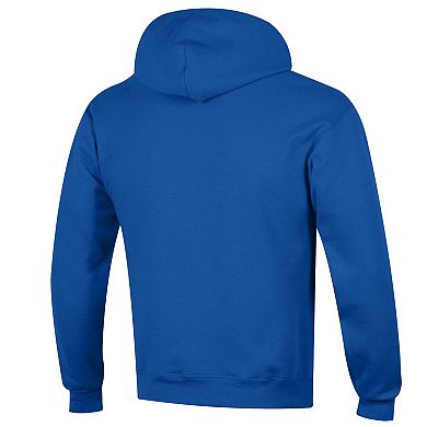 Men's Champion Blue St. Louis Blues Primary Logo 1-Hit Pullover Hoodie