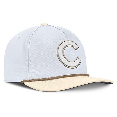 Men's Nike White/Cream Chicago Cubs Pro Performance Snapback Hat