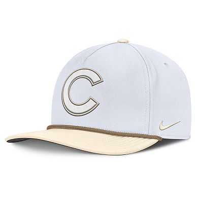 Men's Nike White/Cream Chicago Cubs Pro Performance Snapback Hat