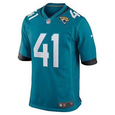 Men's Nike Josh Hines-Allen Teal Jacksonville Jaguars Player Game Jersey
