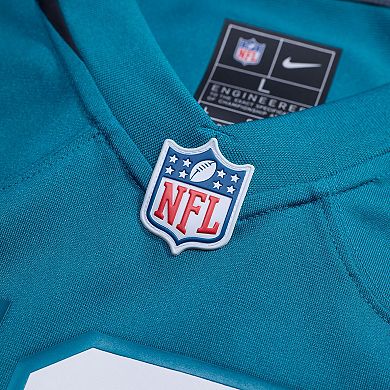Men's Nike Josh Hines-Allen Teal Jacksonville Jaguars Player Game Jersey