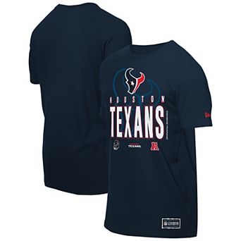 Men's New Era Navy Houston Texans 2025 NFL Training Camp T-Shirt