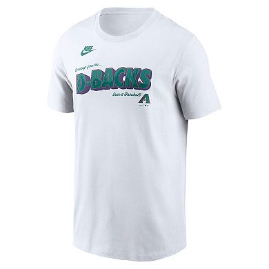 Men's Nike White Arizona Diamondbacks Local Hometown T-Shirt