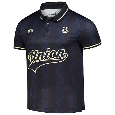 Unisex Live Breathe Futbol Navy Philadelphia Union Polo