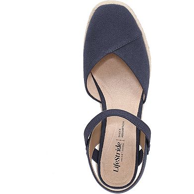 LifeStride Pilar Women's Wedge Espadrille Shoes