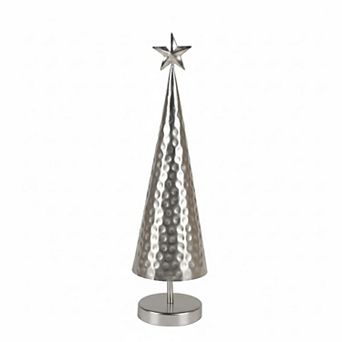 St. Nicholas Square® Silver Tone Tree Table Decor