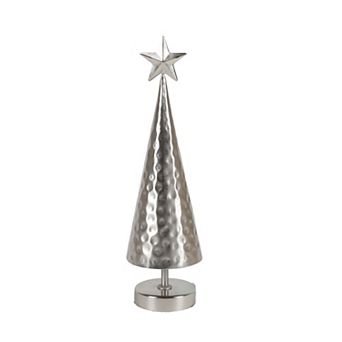 St. Nicholas Square® Silver Tone Tree Table Decor