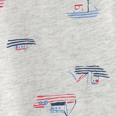 Baby Boy Carter's 2-Piece Boat Romper Set
