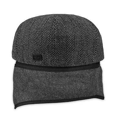 Men's Dockers Wool Blend Watchman Ivy Cap With Ear Flaps