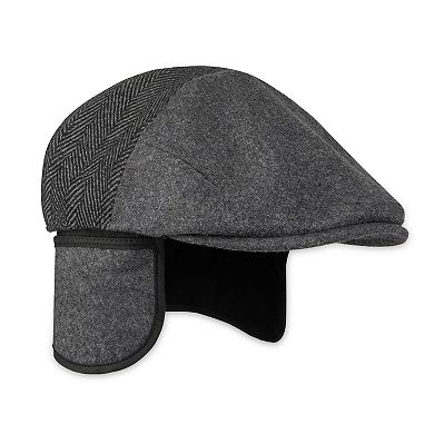 Men's Dockers Wool Blend Watchman Ivy Cap With Ear Flaps