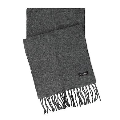 Dockers 2-In-1 Reversible Plaid & Herringbone Fringe Scarf