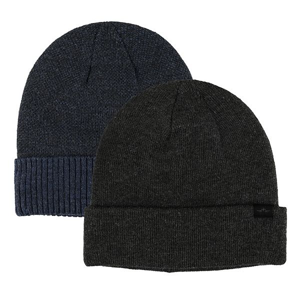 Dockers ビーニー Men's Dockers® 2-pc. Microcheck Beanie Set