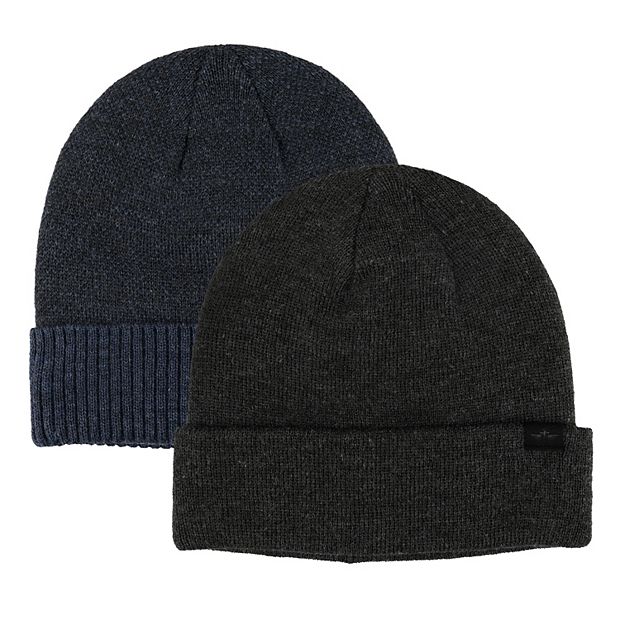 Dockers ビーニー Men's Dockers® 2-pc. Microcheck Beanie Set