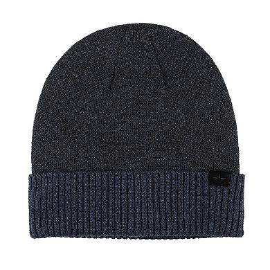Men's Dockers 2-pc. Microcheck Beanie Set
