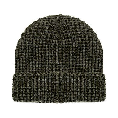 Men's Levi's Heathered Waffle Knit Fleece Lined Beanie
