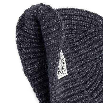 Men's Levi's Chunky Rib Knit Beanie With Logo Patch