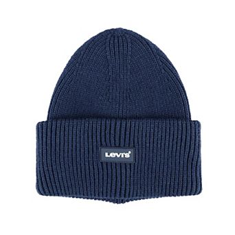 Men's Levi's® Logo Patch Triple Roll Cuff Beanie