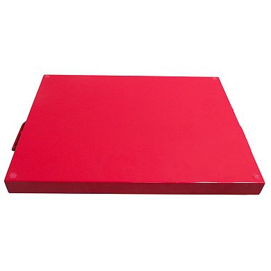 Discover Europe Metal Tray with Christmas Design Table Decor