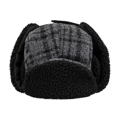 Men's Levi's® Plaid Trapper Hat with Fleece Lining