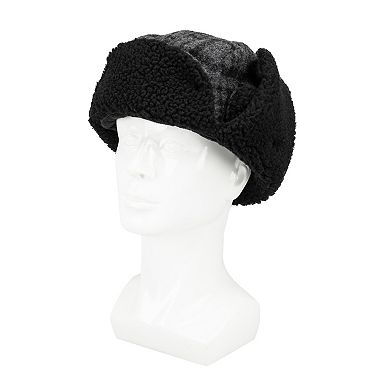 Men's Levi's® Plaid Trapper Hat with Fleece Lining