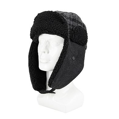 Men's Levi's® Plaid Trapper Hat with Fleece Lining