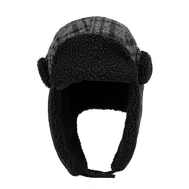 Men's Levi's® Plaid Trapper Hat with Fleece Lining