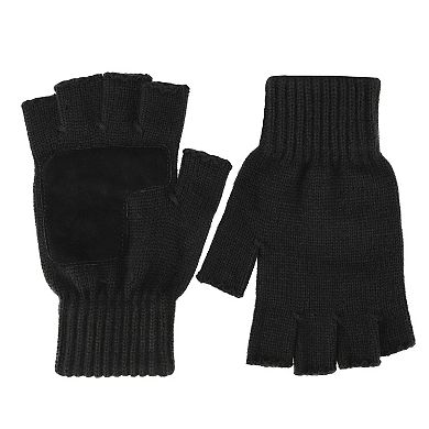 Men's Levi's® Marled Knit Fingerless Gloves